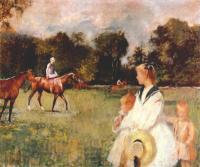 Tarbell, Edmund Charles - Schooling the Horses